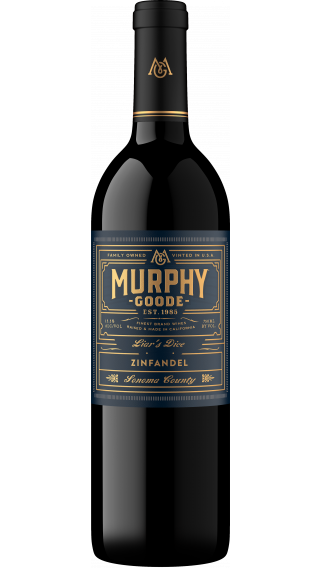 Bottle of Murphy Goode Liar's Dice Zinfandel 2016 wine 750 ml