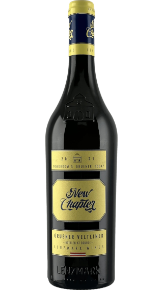 Bottle of New Chapter Gruner Veltliner 2021 wine 750 ml