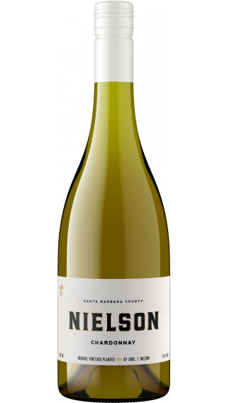 Bottle of Nielson Santa Barbara Chardonnay 2019 wine 750 ml