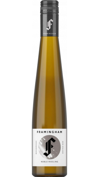 Bottle of Framingham Noble Riesling 2021 wine 375 ml