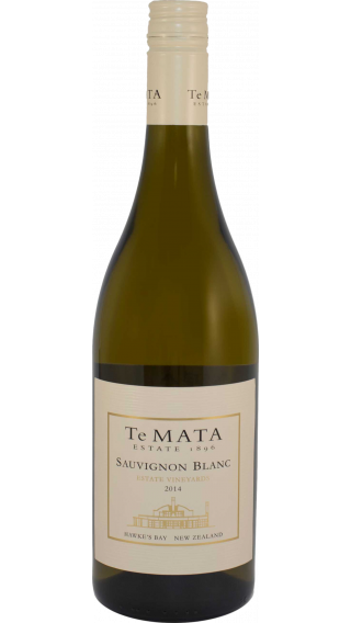 Bottle of Te Mata Sauvignon Blanc Estate Vineyards 2014 wine 750 ml
