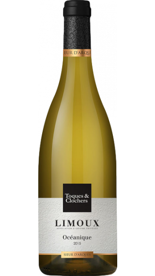 Bottle of Sieur d'Arques Toques et Clochers Limoux Chardonnay Oceanique 2017 wine 750 ml