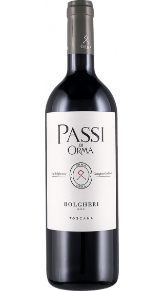 Bottle of Sette Ponti Passi di Orma 2018 wine 750 ml