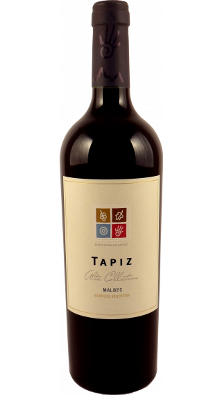 Bottle of Tapiz Alta Collection Malbec 2019 wine 750 ml