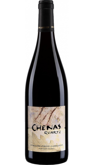 Bottle of Dominique Piron Chenas Quartz 2017 wine 750 ml