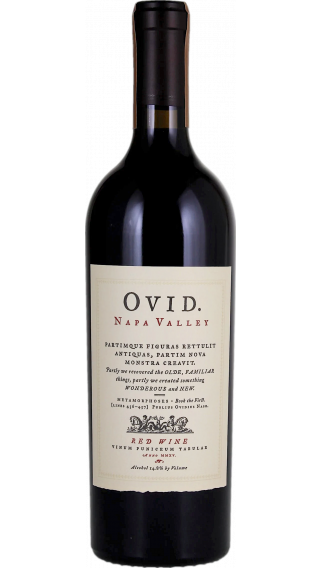 Bottle of Ovid 2017 wine 750 ml