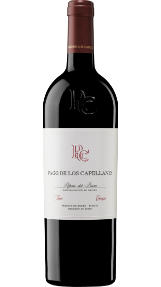Bottle of Pago de los Capellanes Crianza 2021 wine 750 ml