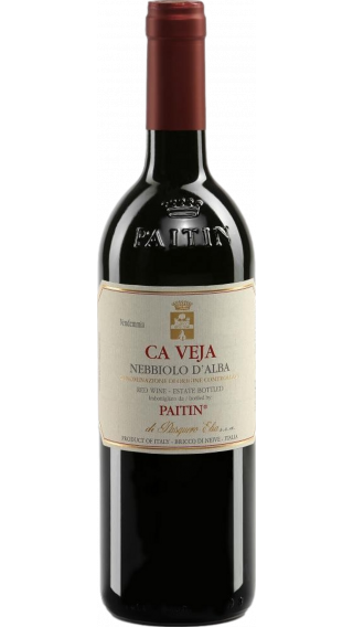 Bottle of Paitin Ca Veja Nebbiolo d'Alba 2020 wine 750 ml