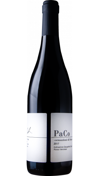 Bottle of Paolo Cottini PaCo Sensazioni di Paolo 2017 wine 750 ml