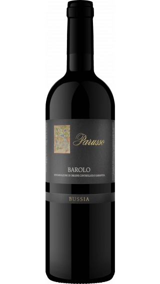 Bottle of Parusso Barolo Bussia 2018 wine 750 ml