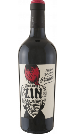 Bottle of Pasqua Desire Lush & Zin Primitivo 2021 wine 750 ml