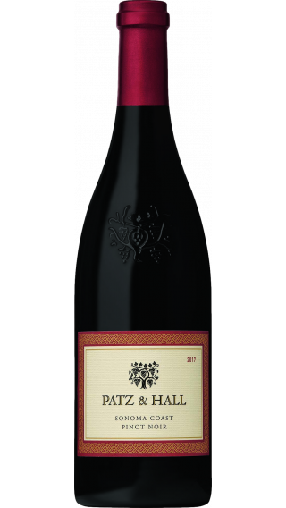 Bottle of Patz & Hall Sonoma Coast Pinot Noir 2017 wine 750 ml