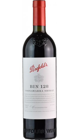 Bottle of Penfolds Bin 128 Shiraz 2019 wine 750 ml