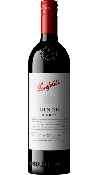 Bottle of Penfolds Bin 28 Shiraz 2020 wine 750 ml