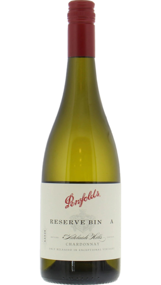 Bottle of Penfolds Reserve Bin A Chardonnay 2019 wine 750 ml