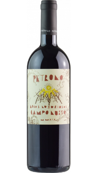 Bottle of Petrolo Campo Lusso Toscana 2019 wine 750 ml