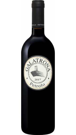 Bottle of Petrolo Galatrona 2017 wine 750 ml