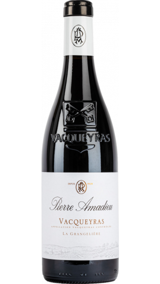 Bottle of Pierre Amadieu Vacqueyras La Grangeliere 2019 wine 750 ml