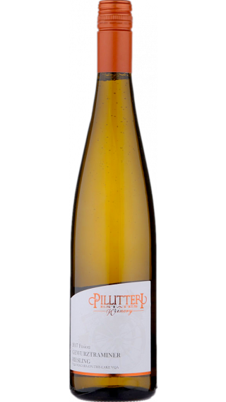 Bottle of Pillitteri Estates Gewurztraminer Riesling 2017 wine 750 ml