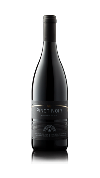 Bottle of Iuris Pinot Noir 2016 wine 750 ml