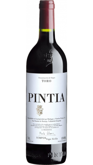 Bottle of Vega Sicilia  Pintia 2017 wine 750 ml