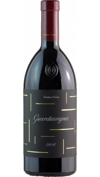 Bottle of Podere Forte Guardiavigna 2016 wine 750 ml