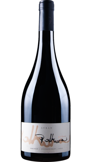Bottle of Polkura Syrah 2017 wine 750 ml