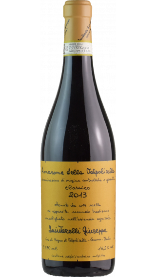 Bottle of Quintarelli Amarone della Valpolicella Classico 2013 wine 750 ml