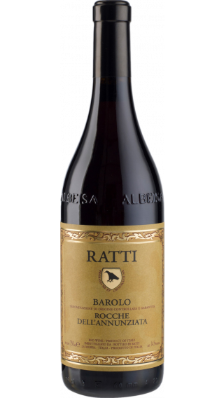 Bottle of Renato Ratti Barolo Rocche dell'Annunziata 2018 wine 750 ml
