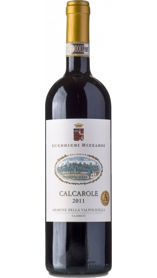 Bottle of Rizzardi Calcarole Amarone Della Valpolicella 2011 wine 750 ml