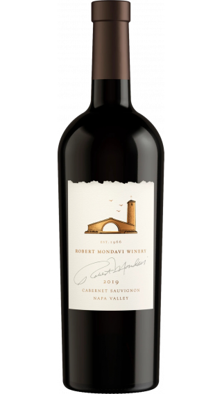 Bottle of Robert Mondavi Napa Valley Cabernet Sauvignon 2019 wine 750 ml
