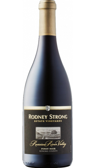 Bottle of Rodney Strong Estate Pinot Noir 2016 wine 750 ml