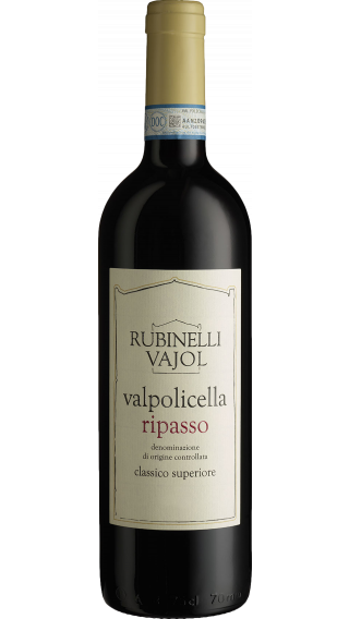Bottle of Rubinelli Vajol Valpolicella Ripasso Classico Superiore 2017 wine 750 ml