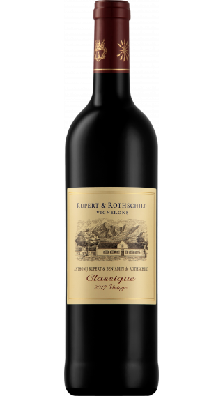 Bottle of Rupert & Rothschild Classique 2017 wine 750 ml