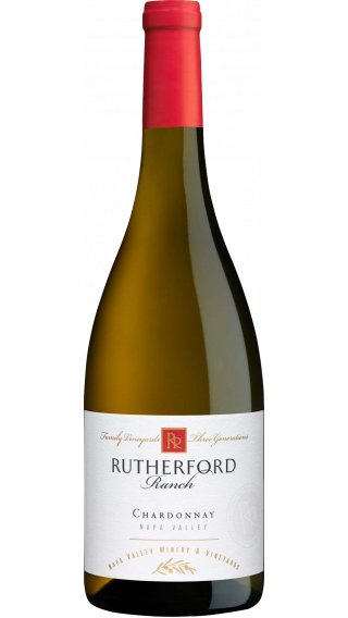 Bottle of Rutherford Ranch Chardonnay 2018 wine 750 ml