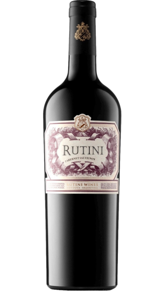 Bottle of Rutini Cabernet Sauvignon 2021 wine 750 ml