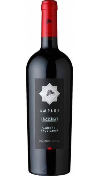 Bottle of Santa Ema Amplus Cabernet Sauvignon 2017 wine 750 ml