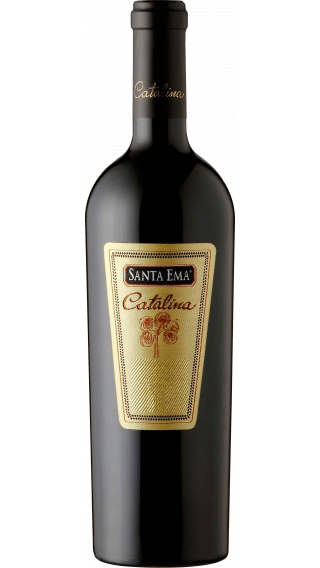 Bottle of Santa Ema Catalina 2015 wine 750 ml