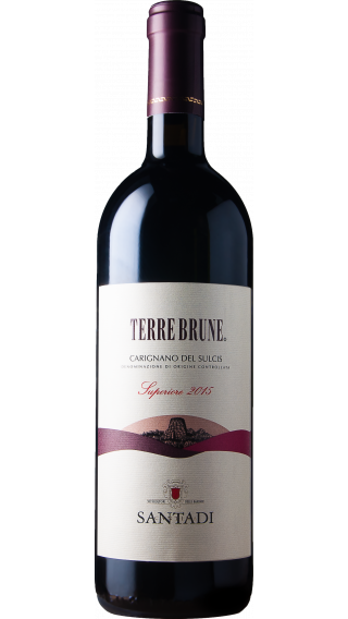 Bottle of Santadi Carignano del Sulcis Terre Brune 2017 wine 750 ml