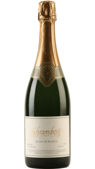 Bottle of Schramsberg Blanc de Blancs 2019 wine 750 ml