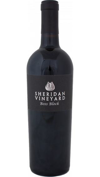 Bottle of Sheridan Vineyard Boss Block 2018 wine 750 ml
