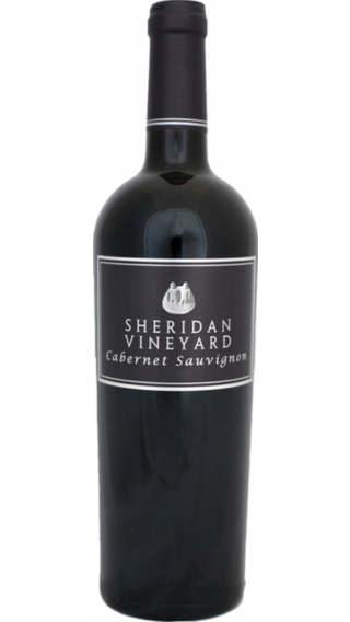 Bottle of Sheridan Vineyard Cabernet Sauvignon 2019 wine 750 ml