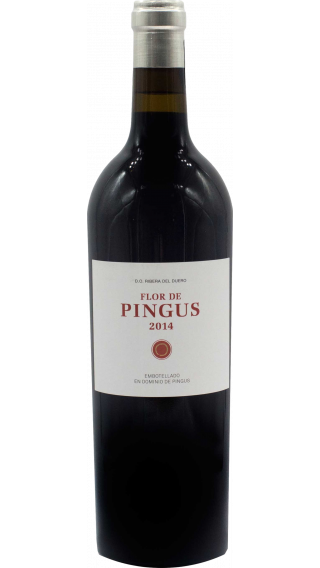 Bottle of Dominio de Pingus Flor de Pingus 2014 wine 750 ml