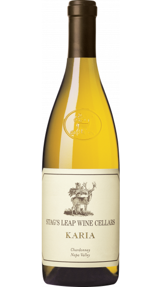 Bottle of Stag's Leap Wine Cellars Karia Chardonnay 2018 wine 750 ml