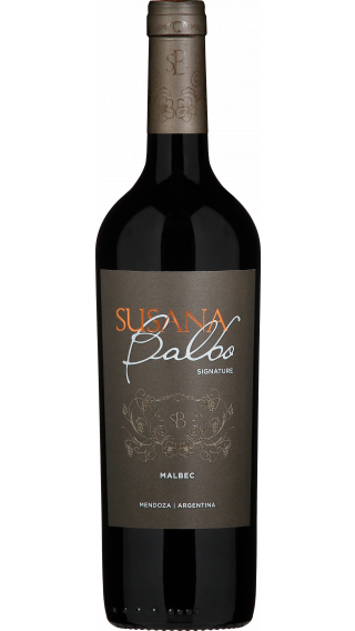Bottle of Susana Balbo Signature Malbec 2017 wine 750 ml
