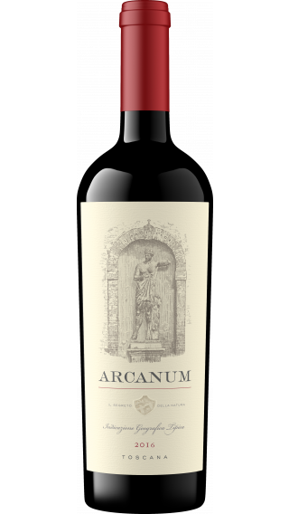Bottle of Tenuta di Arceno Arcanum 2016 wine 750 ml
