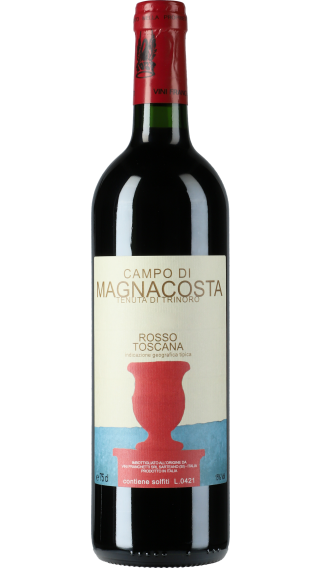 Bottle of Tenuta di Trinoro Campo di Magnacosta 2021 wine 750 ml