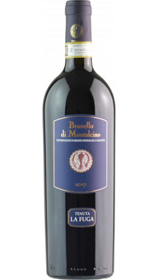 Bottle of Tenuta La Fuga Brunello di Montalcino 2017 wine 750 ml