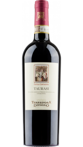 Bottle of Terredora Taurasi Fatica Contadina 2014 wine 750 ml