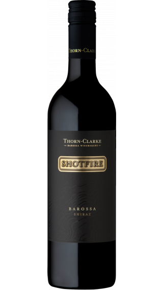 Bottle of Thorn Clarke Shotfire Shiraz 2018 wine 750 ml